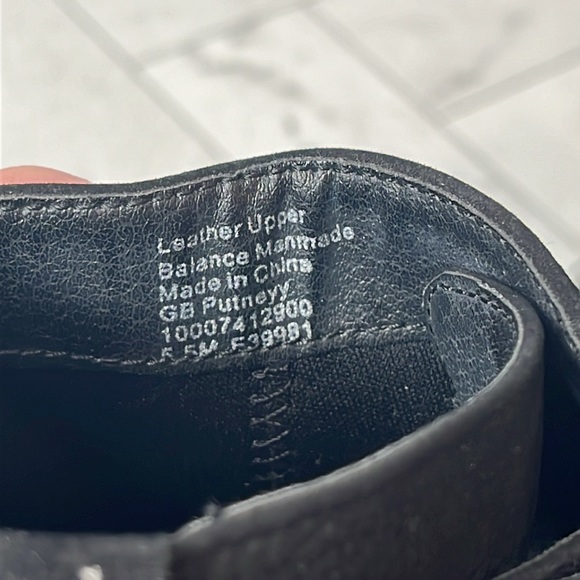 NWT Giani Bernini Womens Black Putneyy Leather Ankle Boot Shoe Size 5.5M - Picture 10 of 11